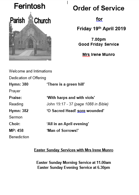 Maundy Thursday 2019
